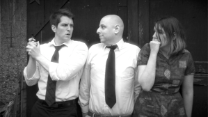 Comparison: Scared B&W